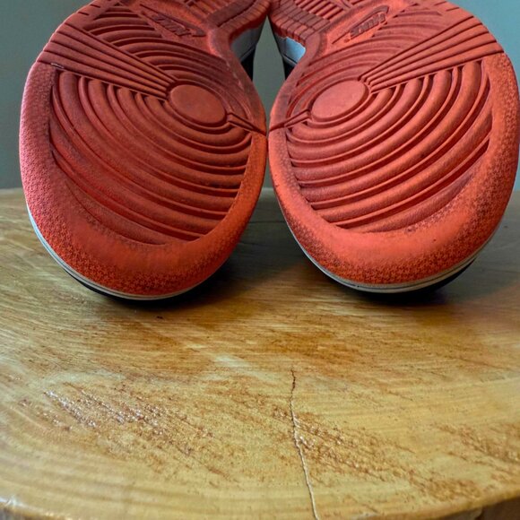 NIKE DUNK HIGH PREMIUM HT🏷️ Army Olive/Birch-Orange/Blaze-Celery Plaid 11.5M - Picture 6 of 6